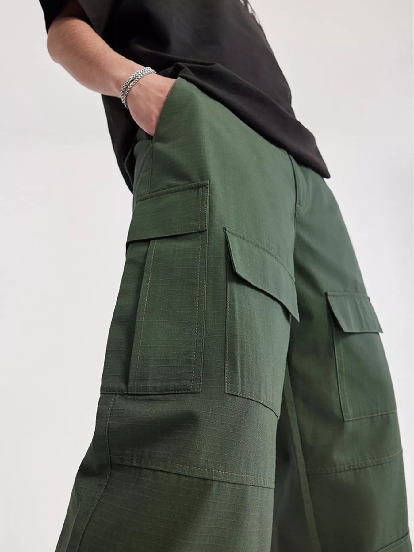 Men's Loose Fit Cargo Pants - Farnelli