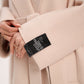 Chester Premium Wool Cashmere Coat in Praline