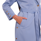 Jackie Trench Coat in Sky Blue