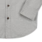 Organic Flannel Shirt with Elbow Patches