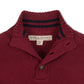 Organic Mock Neck Stripe Sweater