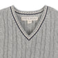 Organic Cable Sweater Vest