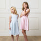Organic Pleated Sweater Dress