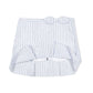 Linen Pleated Bow Skort