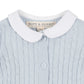 Organic Peter Pan Collar Sweater Romper