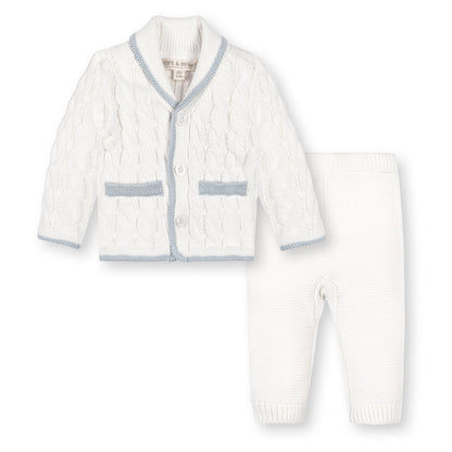 Organic Cardigan and Legging Set