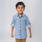 Soft Ice Boys Cotton Shirt-0