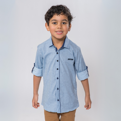 Soft Ice Boys Cotton Shirt-0