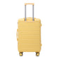 HouseOfZazla 3-piece spinner wheel luggage set with combination locks in assorted sizes