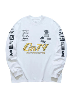 Men's Graphic Round Neck Long Sleeve T-Shirt - Farnelli