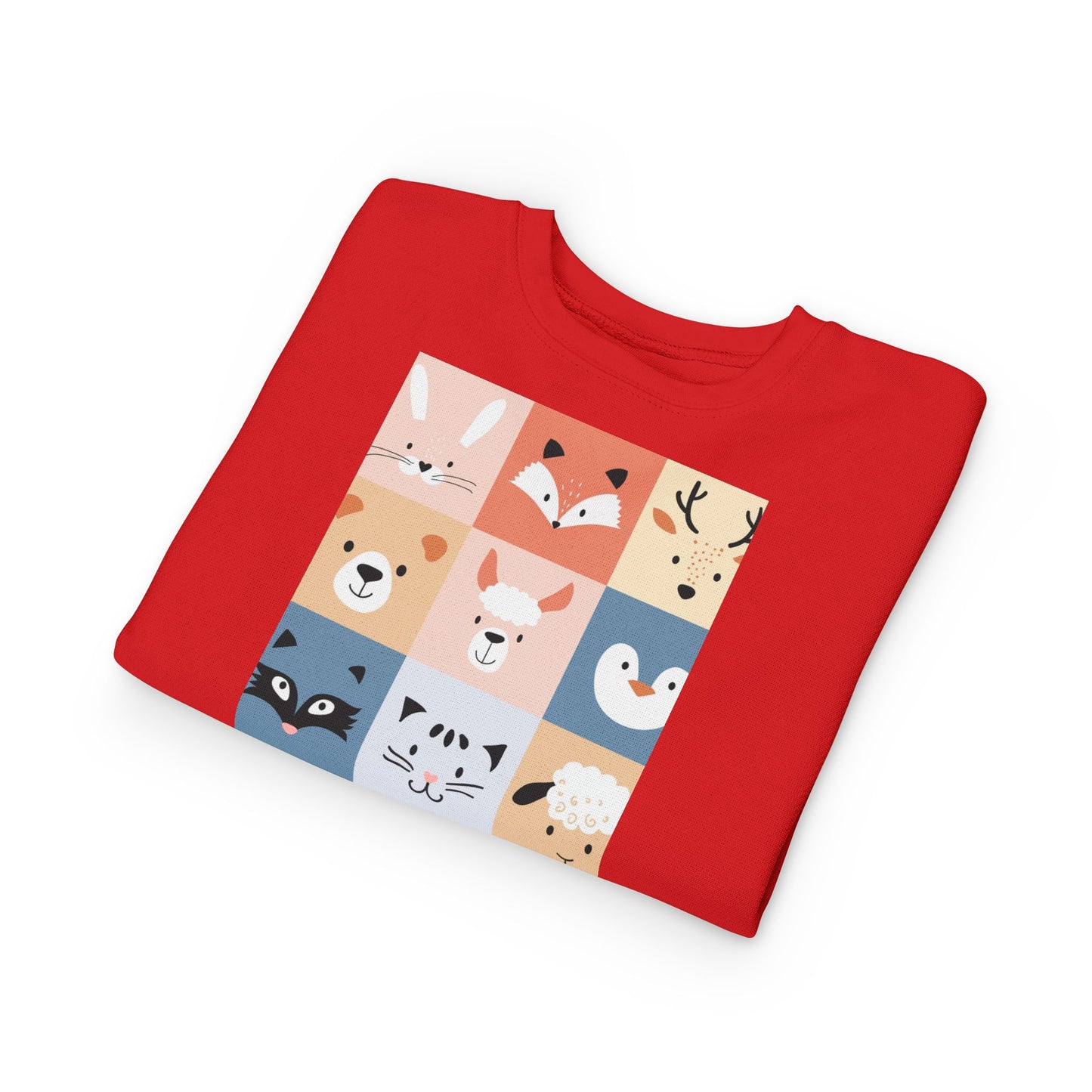 Cute Animal Toddler Sweatshirt | Kids Cozy Crewneck, Baby Gift, Toddler Apparel, Playdate Outfit, Animal Lovers Clothing