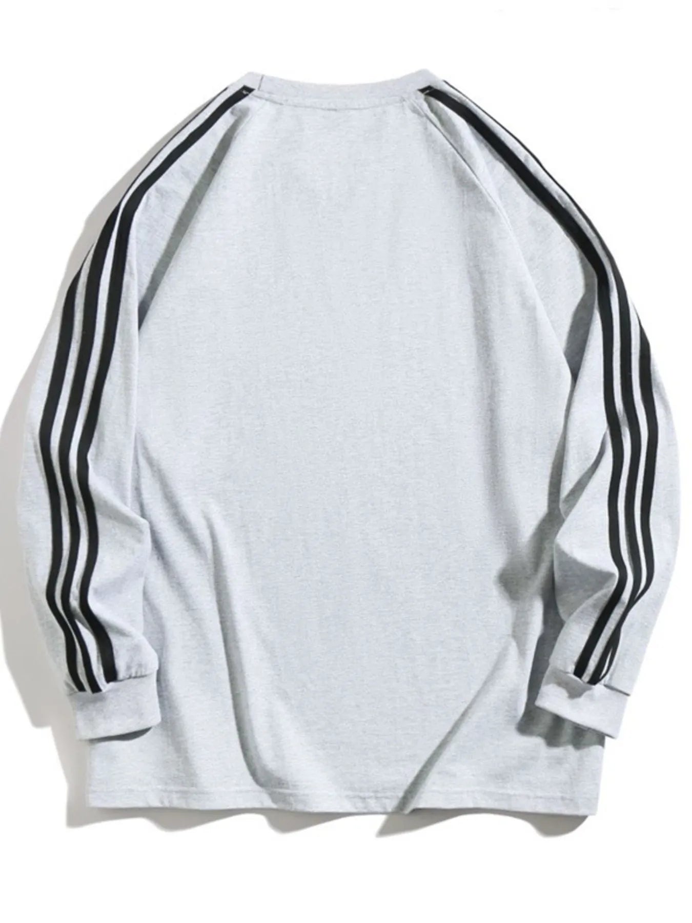 Men's Side Striped Long Sleeve Sweatshirt - Farnelli