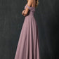 Juliet 262 Pleated Off the Shoulder Formal Dress