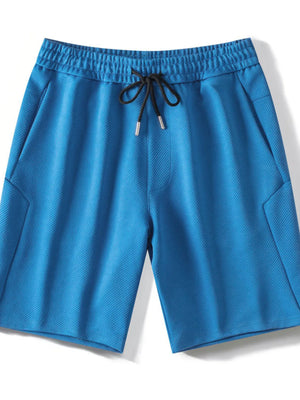 Men's Plus Size Drawstring Shorts with Pockets - Farnelli