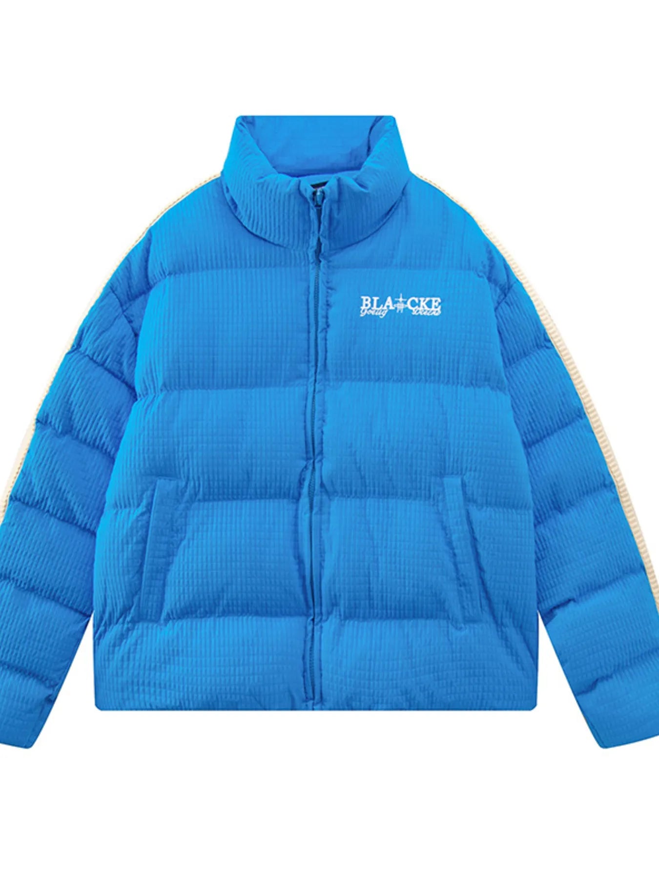 Men's Quilted Zip Up Puffer Jacket - Farnelli