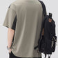 Men's Plus Size Color Block Short Sleeve T-Shirt - Farnelli