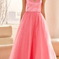 Juliet 265 Strapless A-Line Ball Gown Beaded Belt