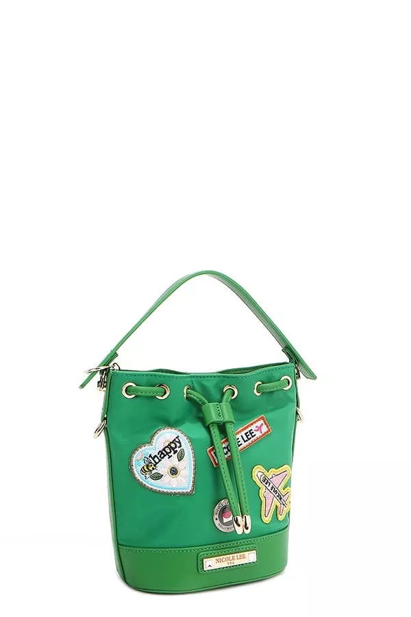 Nicole Lee USA Color Patch Bucket Bag - Farnelli