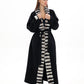 Genuine French Orylag Fur Italian Cashmere Wool Coat