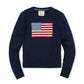 Organic Crew Neck Flag Sweater