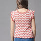 Organic Flutter Sleeve Sweater Top