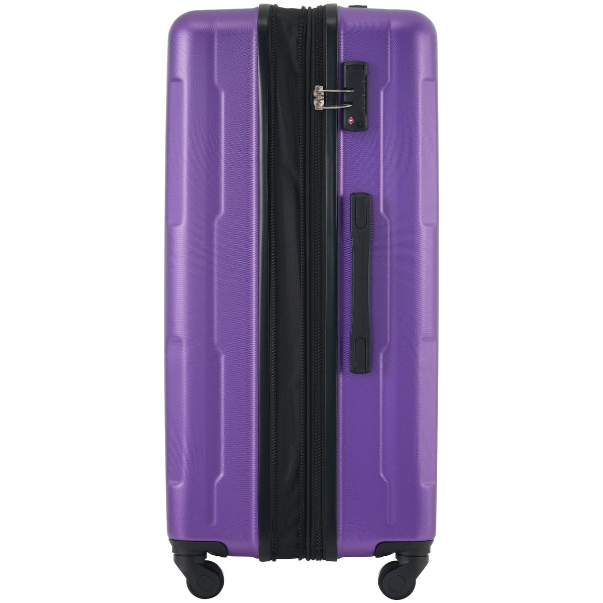 HouseOfZazla expandable 2-piece luggage set with TSA lock and spinner wheels in multiple colors