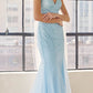 Juliet 271W Glitter Mesh Fitted Wedding Gown