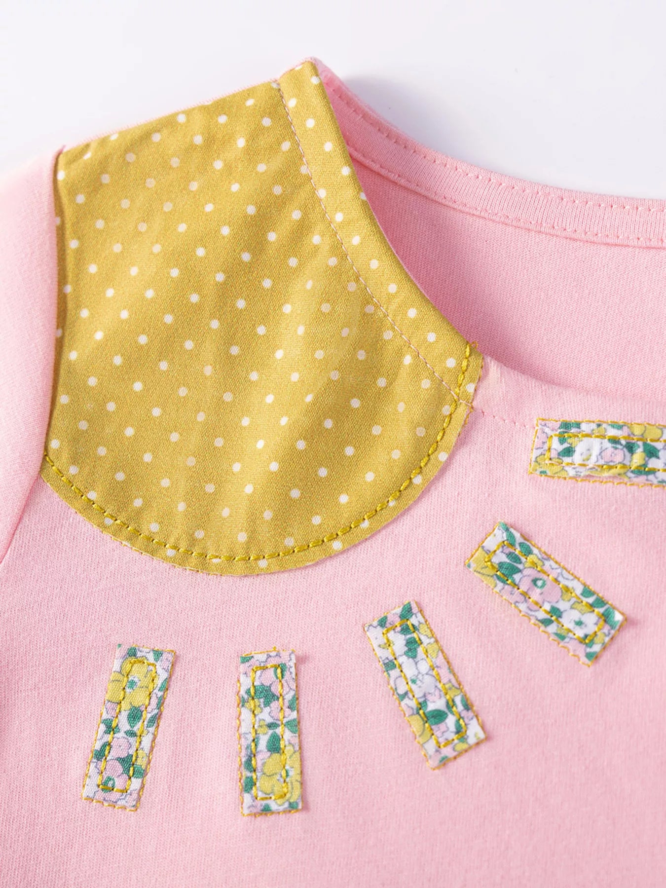 Children's Round Neck Short Sleeve Dress - Farnelli