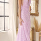 Juliet 272 Embroidered Lace With Stone Accents Fitted Dress