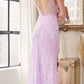 Juliet 272 Embroidered Lace With Stone Accents Fitted Dress