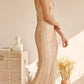 Juliet 273 Long Sequin Gown with V-neck and Slit