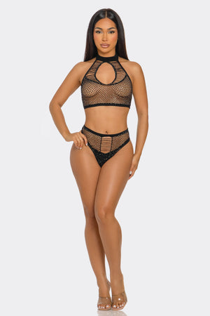 2746 Dazzle With Me Body Stocking Set-0