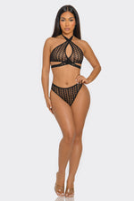 2747 Wicked Nights Bodystocking Set-0
