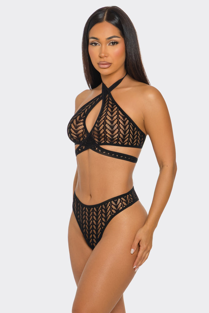 2747 Wicked Nights Bodystocking Set-2