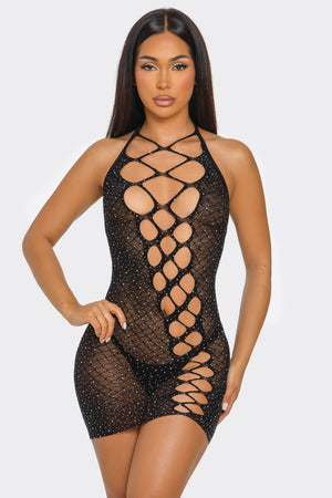 2750 Nights Like This Bodystocking Dress-1