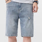 Men's Distressed Denim Shorts - Farnelli