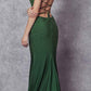 Juliet 276 Stone Accented Long Mermaid Gown
