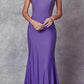 Juliet 276 Stone Accented Long Mermaid Gown