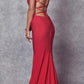 Juliet 276 Stone Accented Long Mermaid Gown