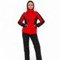 Insulated Alaska® Outerwear Company ski coat with waterproof fabric, adjustable hood, and thermal insulation for winter sports.