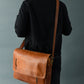 Wilson Tan Leather Crossbody Bag