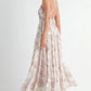 MABLE Floral Print Tiered Cami Maxi Dress - Farnelli