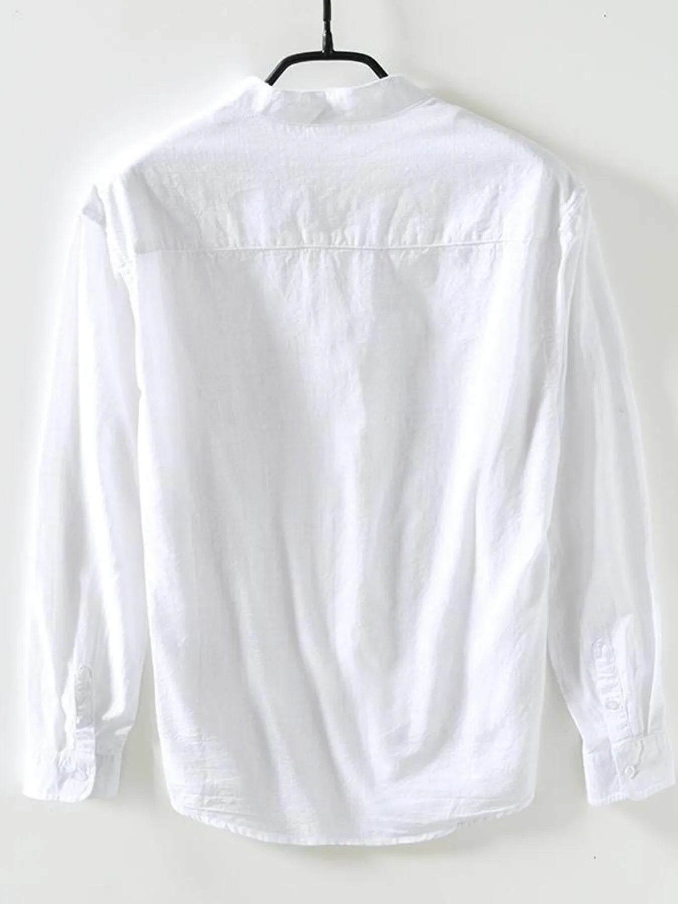 Men's Plus Size Button Up Long Sleeve Shirt - Farnelli