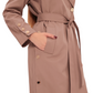 Jackie Trench Coat in British Tan