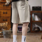 Men's Plus Size Casual Loose-Fit Drawstring Shorts - Farnelli