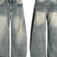 Men's Vintage Washed Baggy Jeans - Farnelli