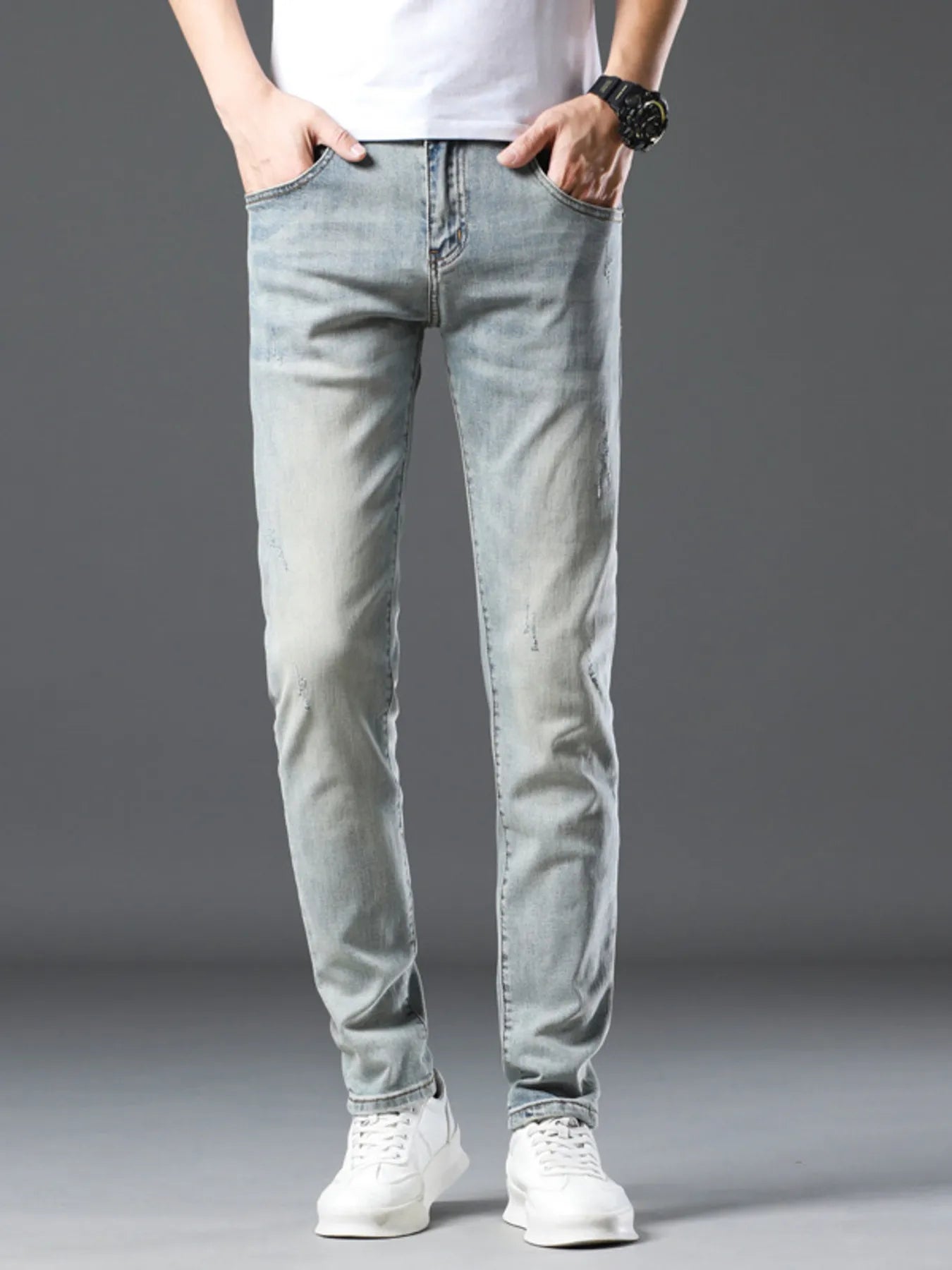 Men's Wash Slim Fit Jeans - Farnelli