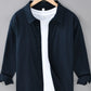 Men's Plus Size Button Up Long Sleeve Shirt - Farnelli