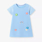 Children's Flower Round Neck Dress - Farnelli
