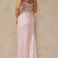 Juliet 289 Long Machine Sequin Gown with Corset Bodice Prom Gown